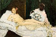 Edouard Manet Olympia painting